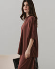 TEXTURED RELAXED TEE