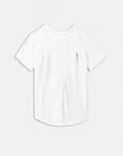 WOMEN SPLIT MESH TEE