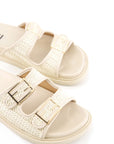DOUBLE BUCKLE SLIDES
