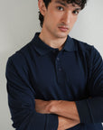 FULL SLEEVE SUPIMA POLO T-SHIRT