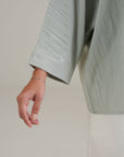 RELAXED BAND COLLAR SHIRT