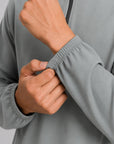 MEN TRAIN QUARTER ZIPPER-RIP STOP