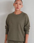 CREWNECK TOP-CLOUDLUX LIGHT