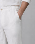 ELASTICATED PANT- 100% LINEN