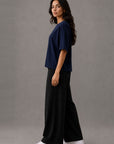 BOXY T-SHIRT CREW SUPIMA COTTON