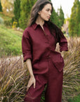 CLASSIC LINEN SHIRT-100% LINEN