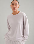 CREWNECK TOP-CLOUDLUX LIGHT