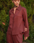 LINEN BLEND FULL SLEEVE