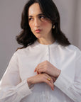 EMBROIDED POPLIN SHIRT