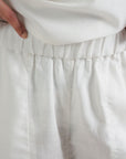 LINEN BLEND CULOTTE
