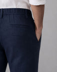ELASTICATED PANT- 100% LINEN