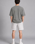 MEN OVERSIZED DOUBLE KNIT T-SHIRT