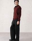 REFINED POLO SWEATER