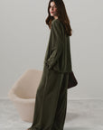 TEXTURED RELAXED PANTS