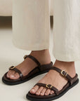 STRUCTURED STRAP SLIDES