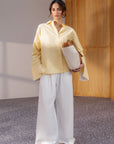 RELAXED DOUBLE CUFF SHIRT-POPLIN