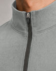 MEN TRAIN QUARTER ZIPPER-RIP STOP