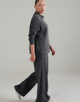 WOMEN HALF ZIPPER- DOUBLE KNIT