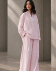 RELAXED FIT BUTTON DOWN SHIRT