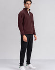MEN QUARTER ZIP-DOUBLE KNIT