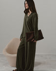 TEXTURED RELAXED PANTS