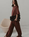 TEXTURED RELAXED TEE
