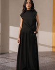 PULL ON WIDE LEG PANTS