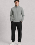 MEN TRAIN QUARTER ZIPPER-RIP STOP