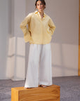 RELAXED DOUBLE CUFF SHIRT-POPLIN