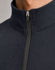 MEN TRAIN QUARTER ZIPPER-RIP STOP