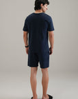 NIGHTSUIT - SHIRT AND SHORTS 100% SUPIMA COTTON