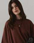 TEXTURED RELAXED TEE