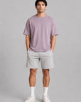 MEN OVERSIZED DOUBLE KNIT T-SHIRT
