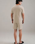 NIGHTSUIT - SHIRT AND SHORTS-100% SUPIMA COTTON