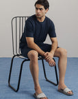 NIGHTSUIT - SHIRT AND SHORTS 100% SUPIMA COTTON