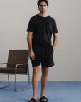 NIGHTSUIT - SHIRT AND SHORTS 100% SUPIMA COTTON