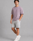 MEN OVERSIZED DOUBLE KNIT T-SHIRT