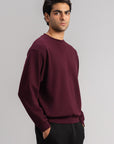 MEN BOXY SWEAT-DOUBLE KNIT