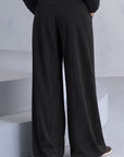 ACTIVE PLEATED PANTS