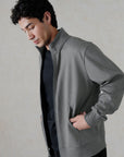EVERYDAY ZIP UP-DOUBLE KNIT