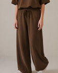 WIDE LEG TROUSER-DOUBLE KNIT