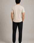 T-SHIRT V-NECK SUPIMA COTTON