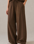 WIDE LEG TROUSER-DOUBLE KNIT