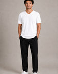 T-SHIRT V-NECK SUPIMA COTTON