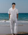 LINEN RESORT SHIRT