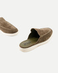 WOMEN SUEDE MULES