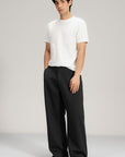 WIDE LEG PANT- PIMA FLEECE