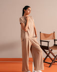 WIDE-LEG LOUNGE PANTS - CLOUDLUX