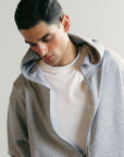 ZIP HOODIE JACKET - PIMA TERRY