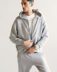 ZIP HOODIE JACKET - PIMA TERRY